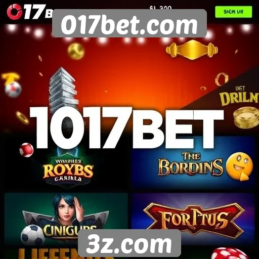 Exploração dos tipos de jogos disponíveis na 017bet